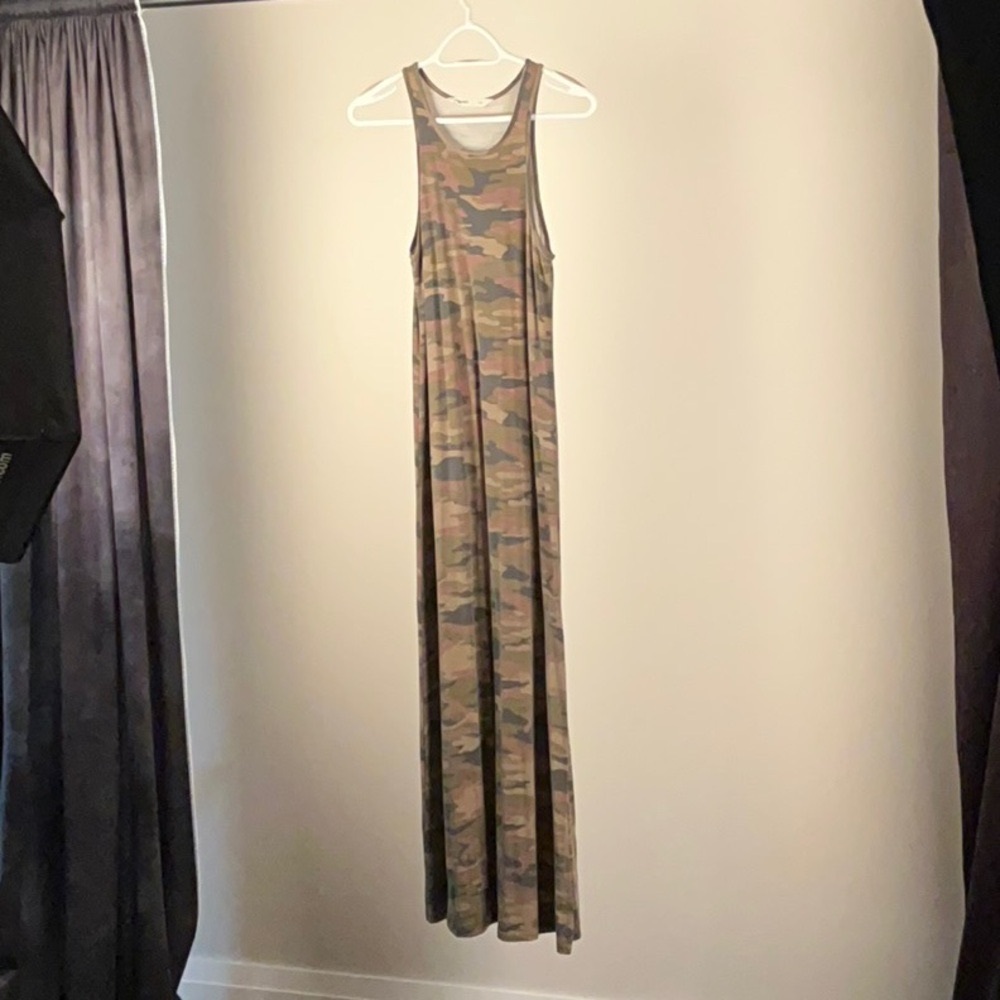 Camouflage Maxi Dress